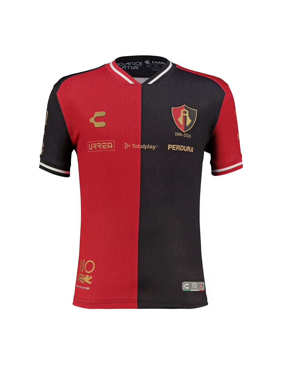 Jersey de Atlas Fútbol Club Local de No aplica manga Corta Jugador para Niño Jersey de Atlas Fútbol Club Local de No aplica manga Corta Jugador para Niño