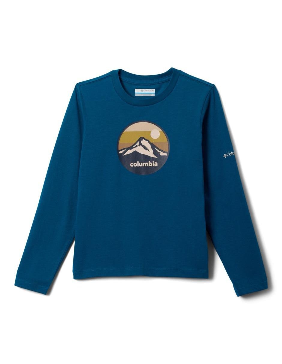 Playera deportiva para senderismo Baselayers de niño
