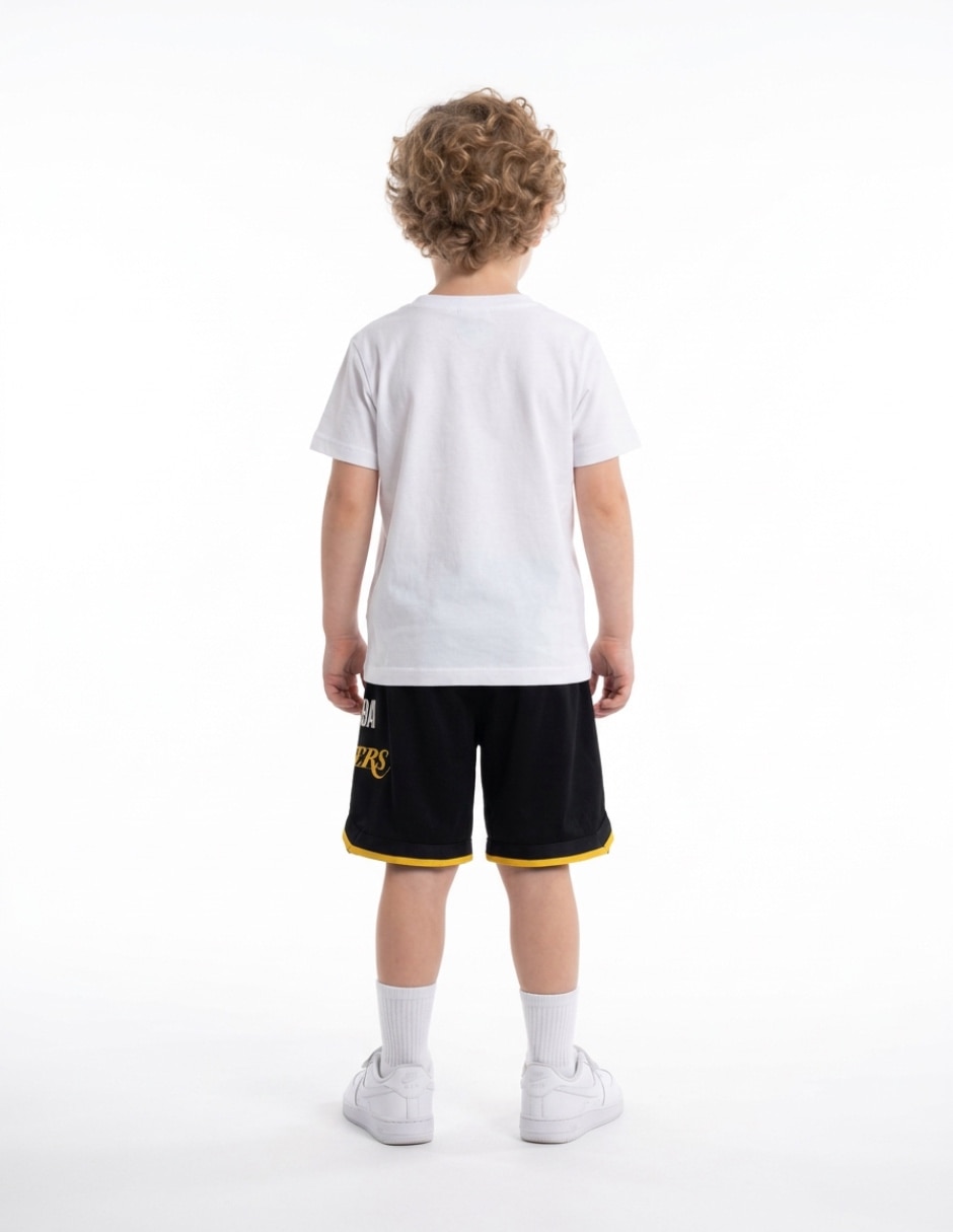 Short con bolsillos para Básquetbol niño 2