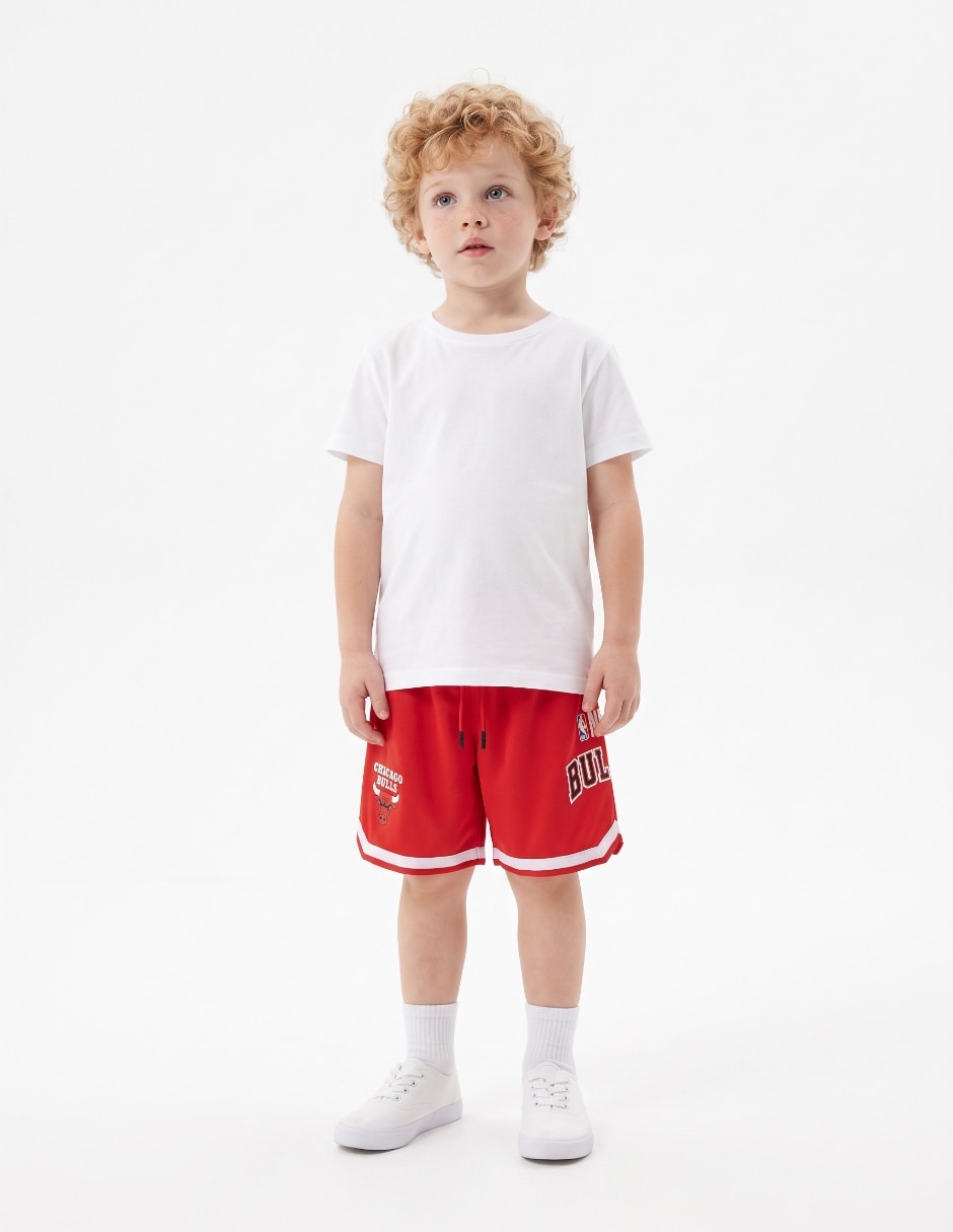Short con bolsillos para Básquetbol niño Short con bolsillos para Básquetbol niño