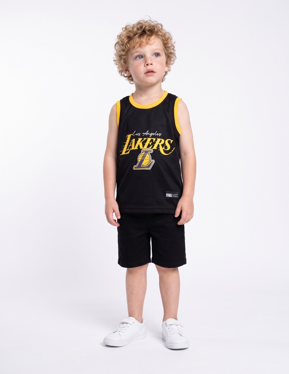 Jersey de Los Angeles Lakers conmemorativo jugador para niño Jersey de Los Angeles Lakers conmemorativo jugador para niño