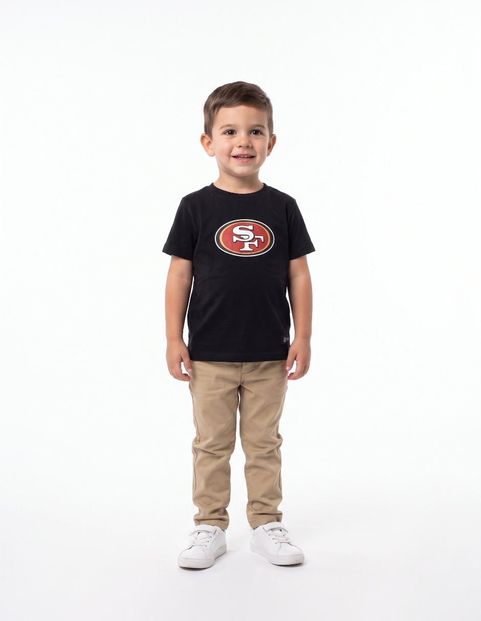 Playera deportiva para fútbol americano San Francisco 49ers de niño Playera deportiva para fútbol americano San Francisco 49ers de niño