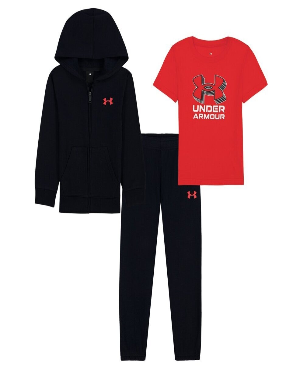 Conjunto deportivo regular con elástico para niño
