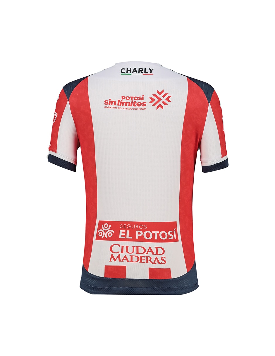 Jersey de atlético san luis local de manga corta para niño