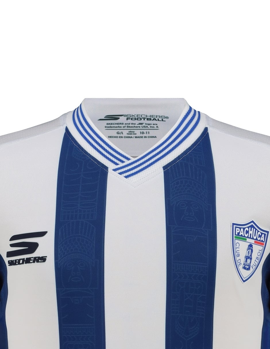 Jersey de club de fútbol pachuca conmemorativo de manga corta para niño